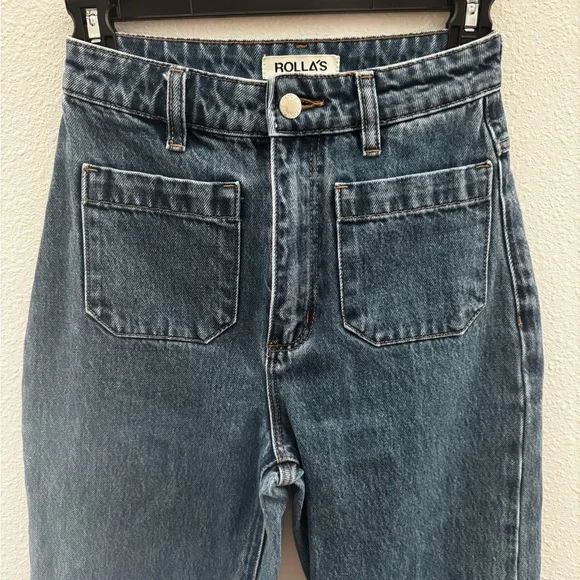 Rollas High Rise Wide Leg Jean - Picture 3 of 6